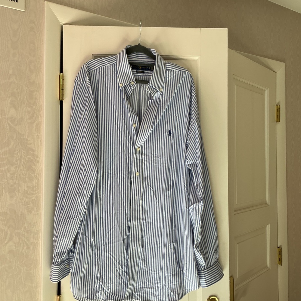 Polo Ralph Lauren Blue Striped Men’s Shirt